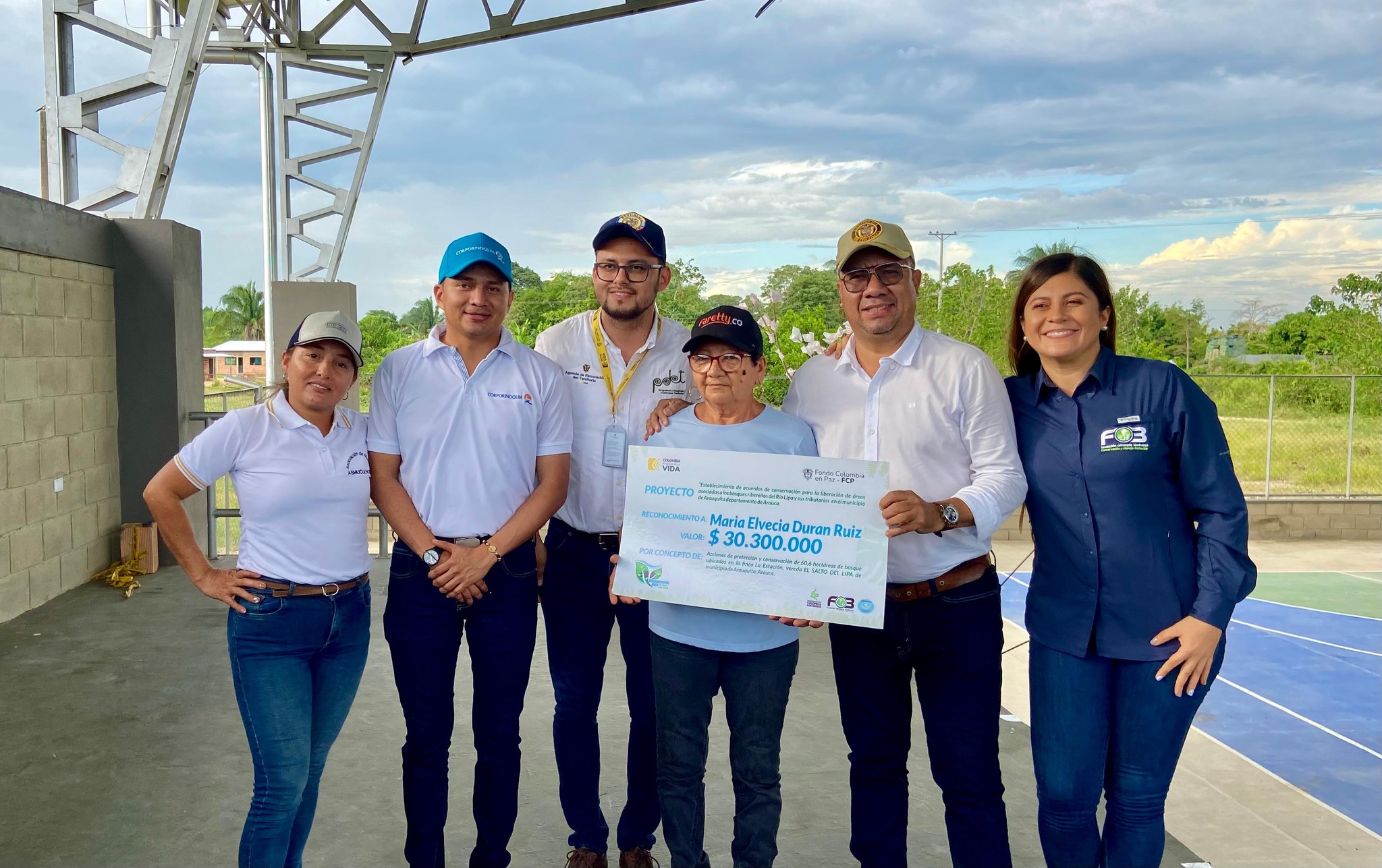 Corporinoquia entregó recursos a familias comprometidas con la conservación de ecosistemas