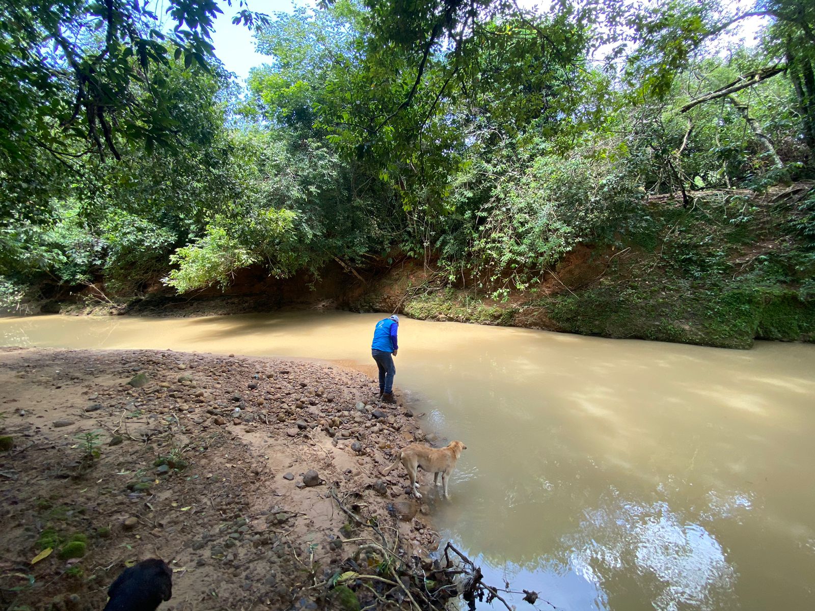 Inspección Técnica en el Caño Upamena, Sector Torres del Silencio